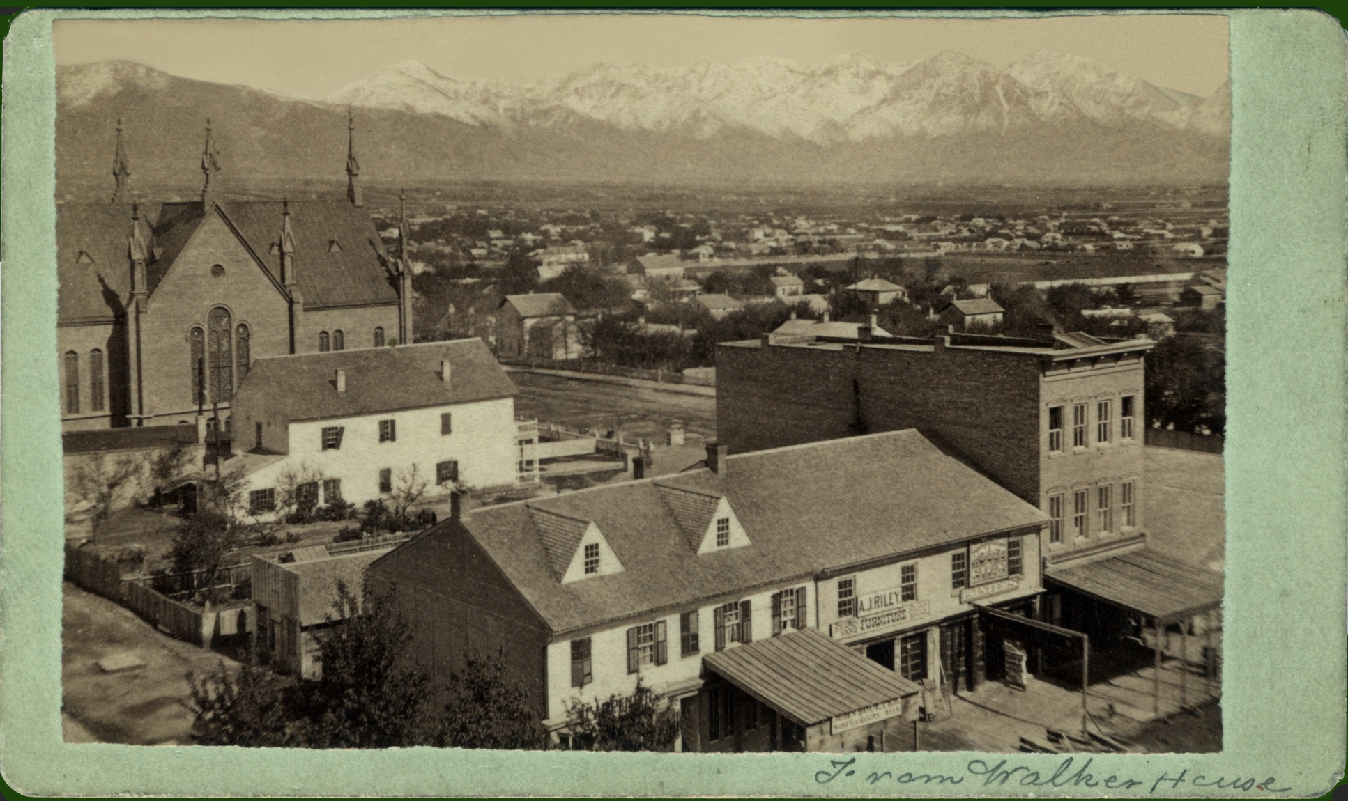 MORMON KEY MORMON SETTLEMENT IN UTAH